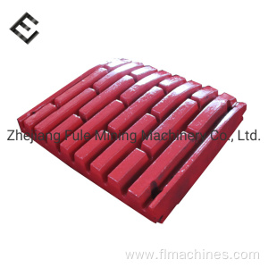 Steel Fixed Plate for Jaw Crusher Parts